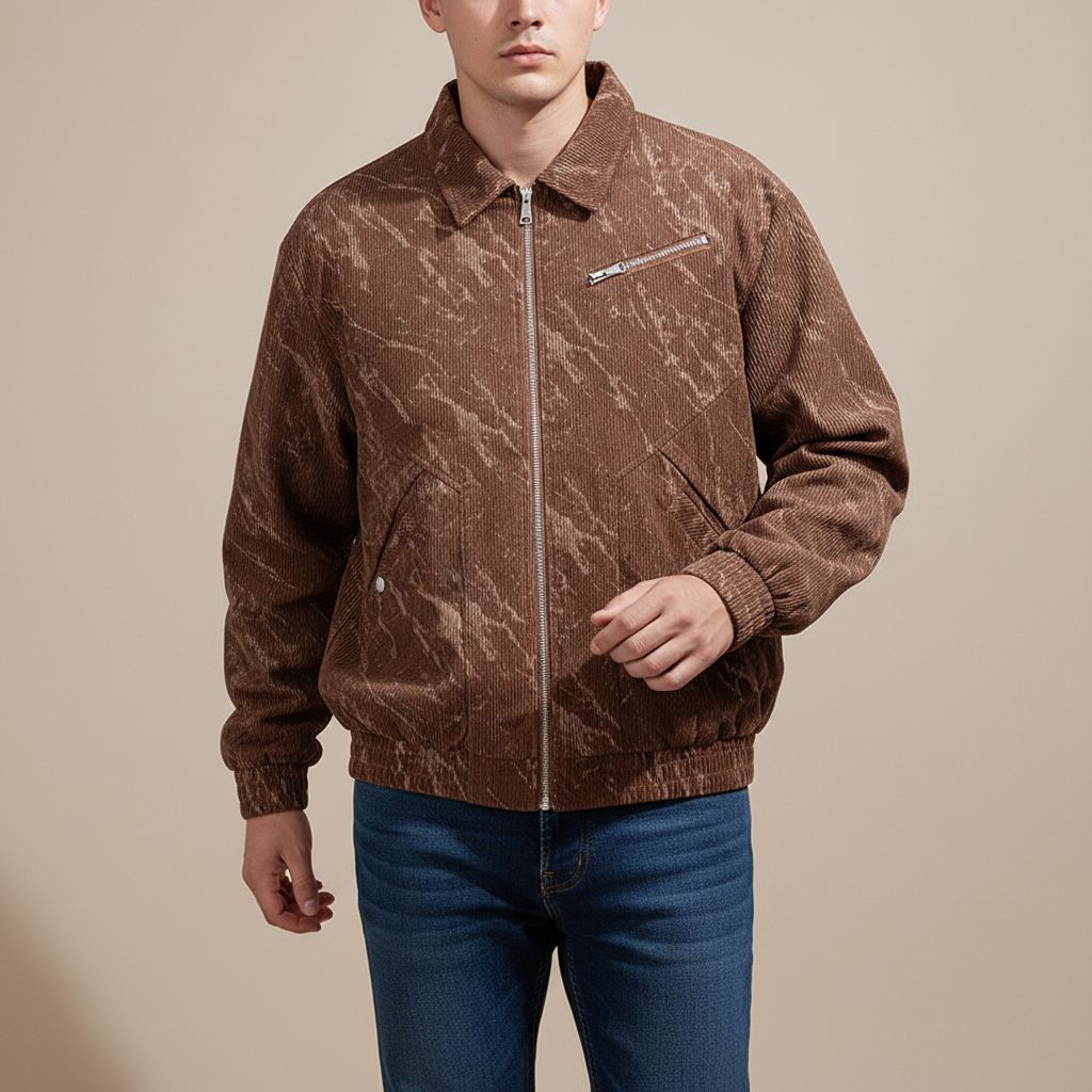 Marbled Corduroy Jacket