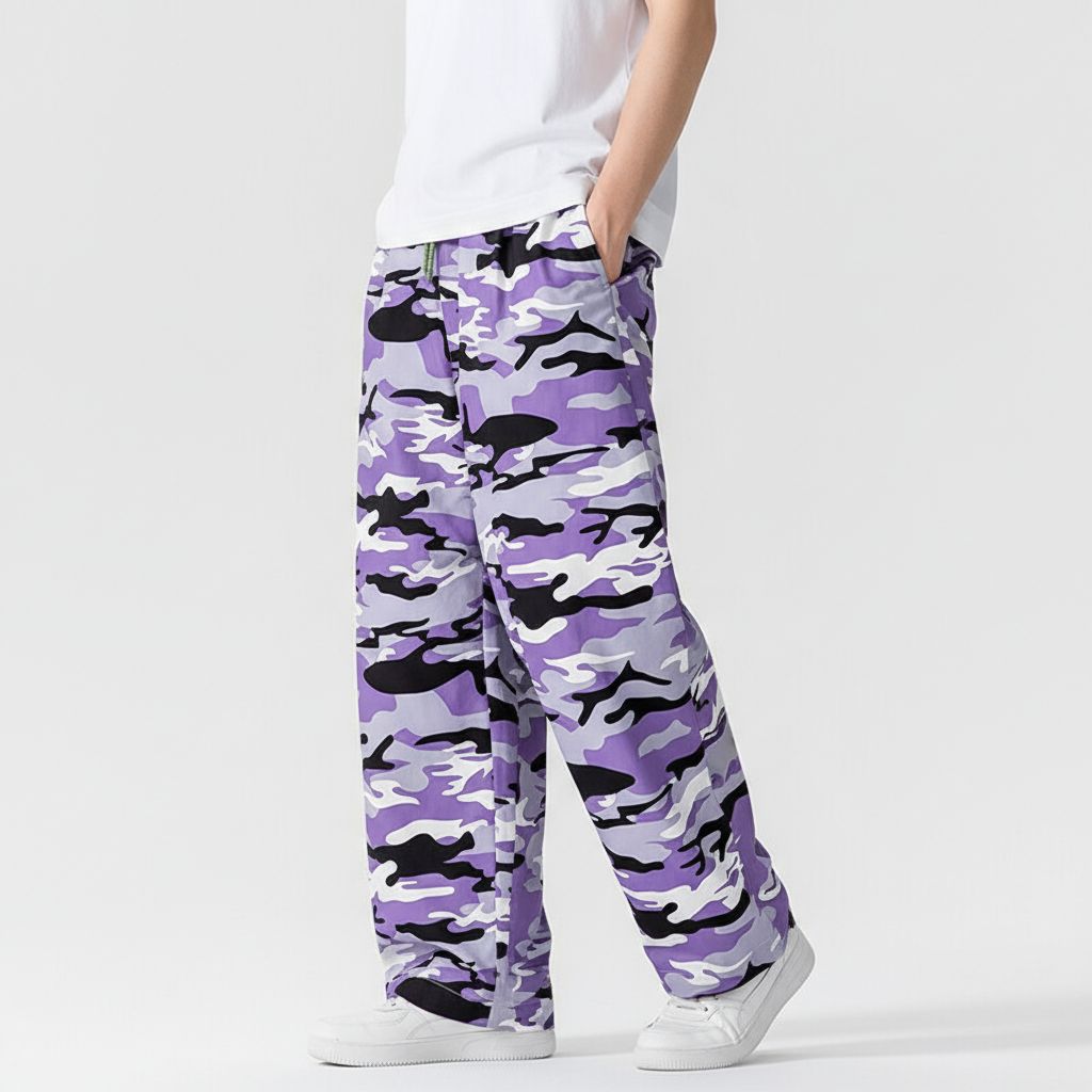 Camo-X Wide Leg Trousers