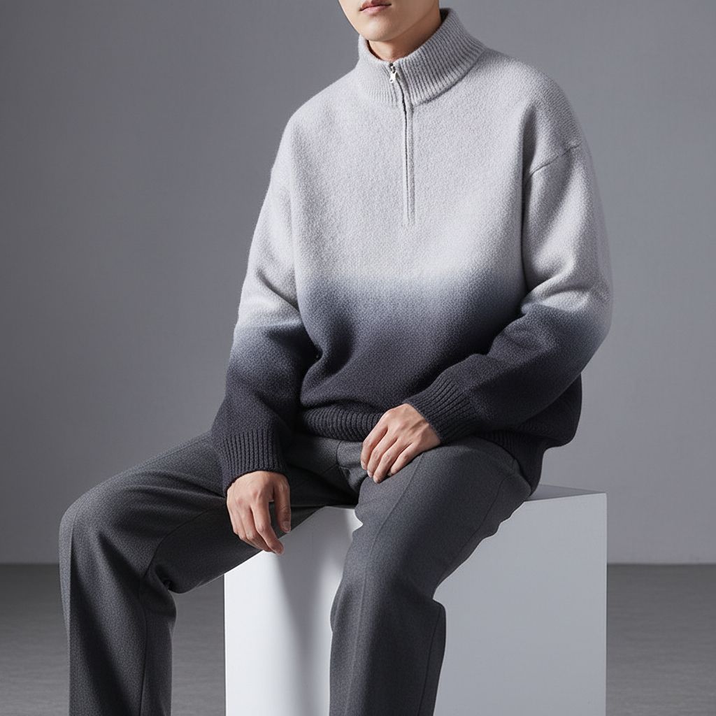 Aurore Quarter-Zip Knit