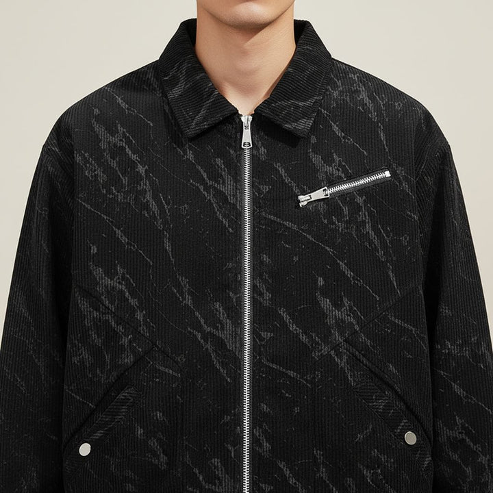 Marbled Corduroy Jacket