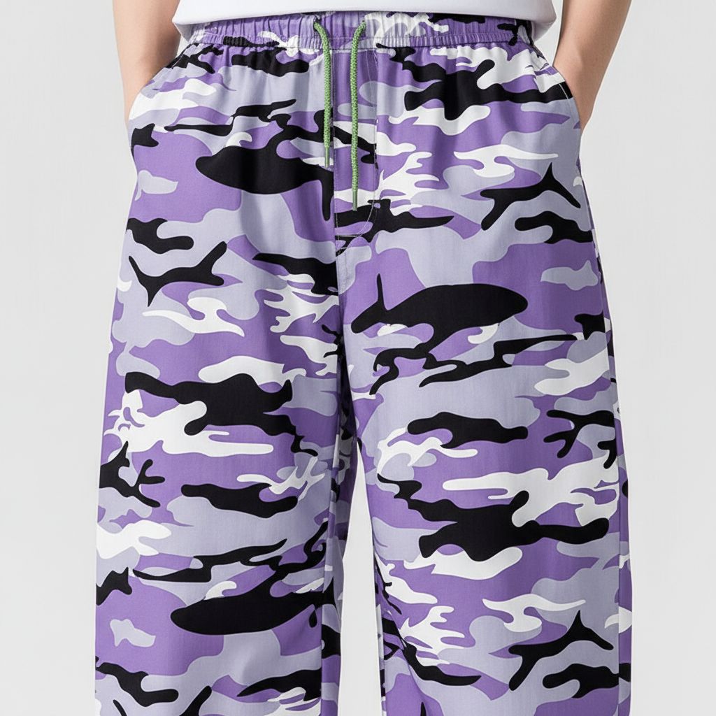 Camo-X Wide Leg Trousers