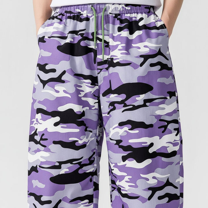 Camo-X Wide Leg Trousers
