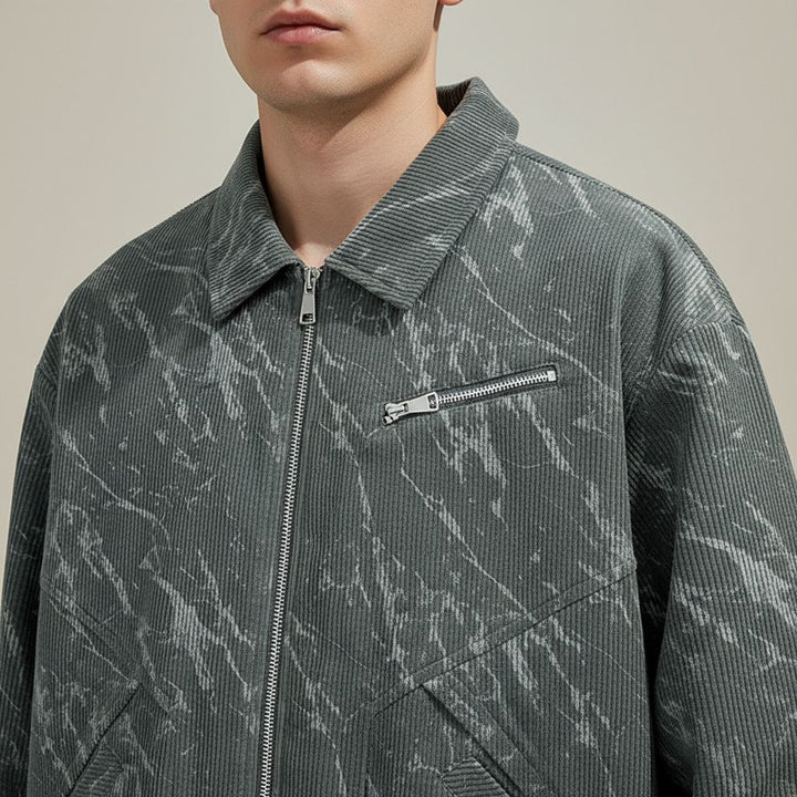 Marbled Corduroy Jacket