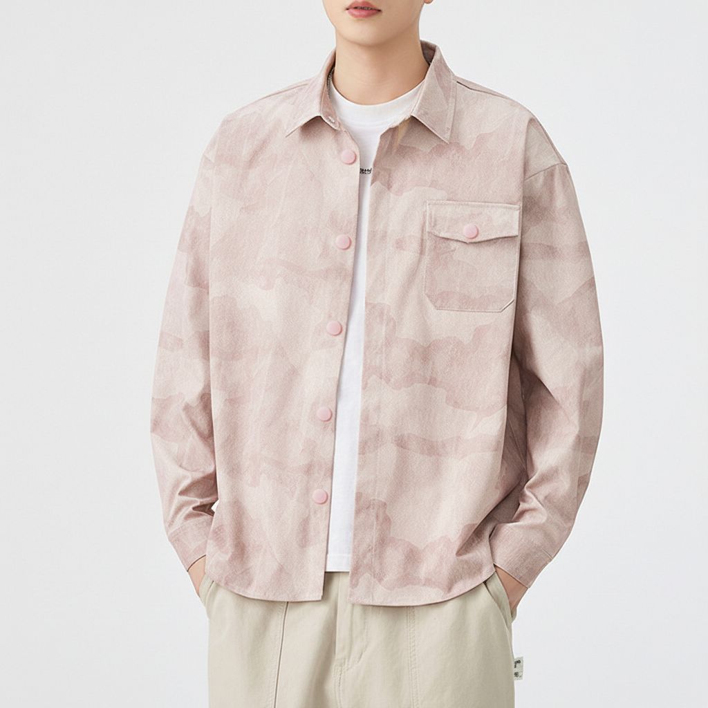 Azure Tonal Overshirt