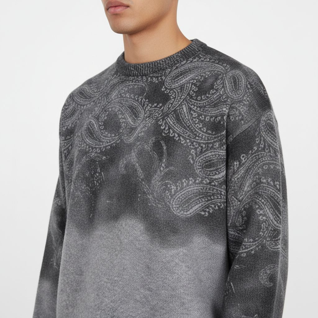 Inkline Paisley Crewneck