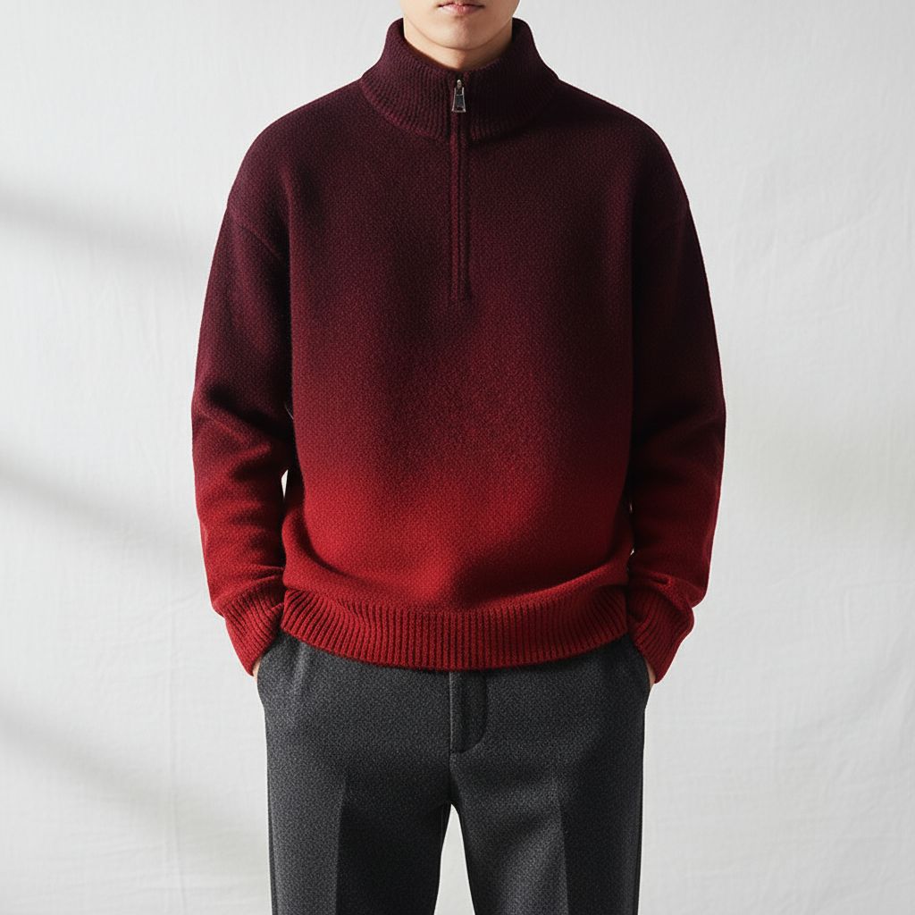 Aurore Quarter-Zip Knit