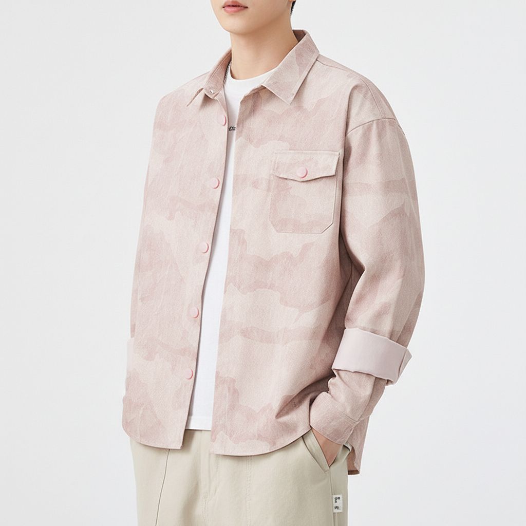 Azure Tonal Overshirt