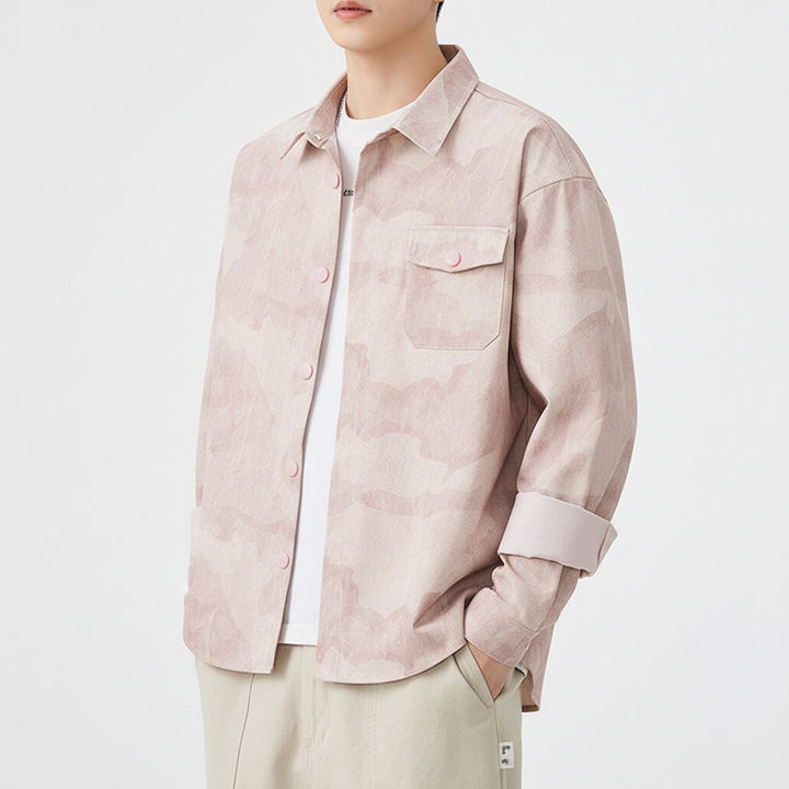 Azure Tonal Overshirt