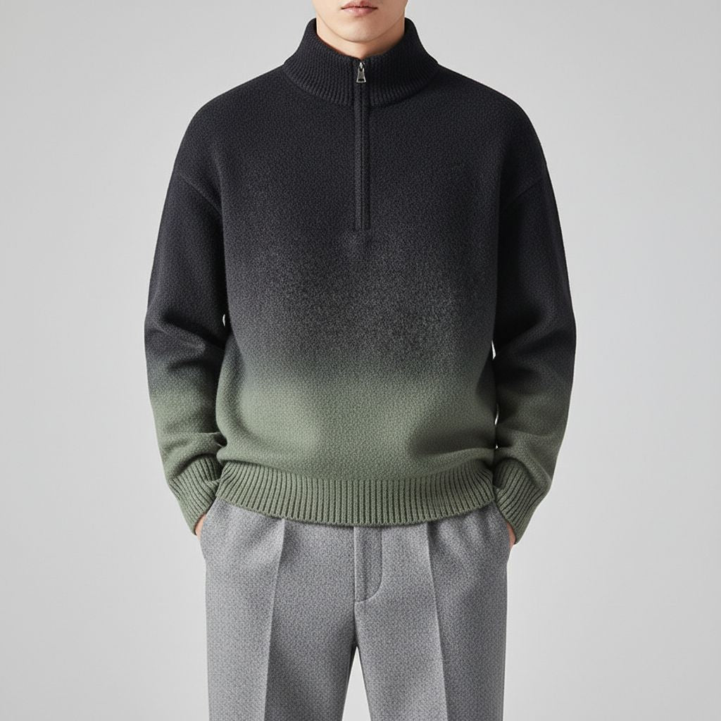 Aurore Quarter-Zip Knit