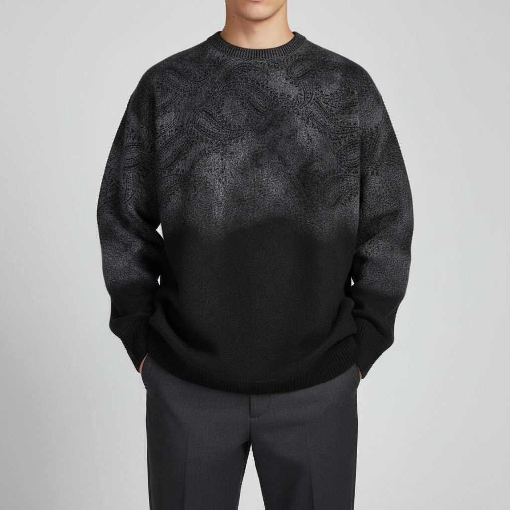 Inkline Paisley Crewneck