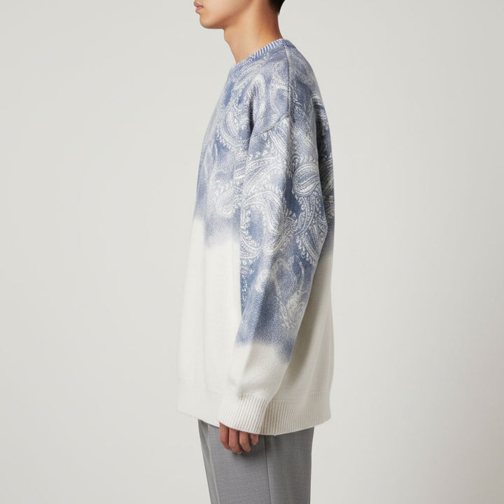 Inkline Paisley Crewneck