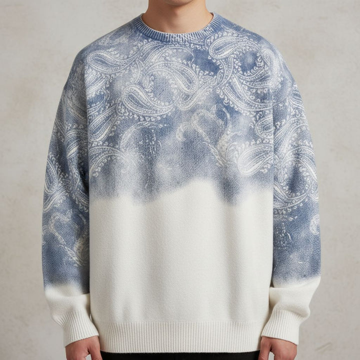 Inkline Paisley Crewneck