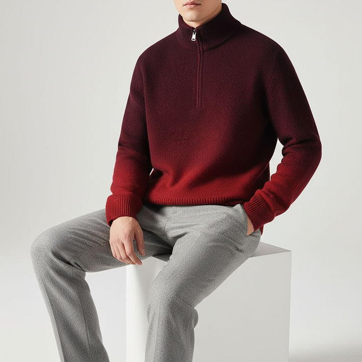 Aurore Quarter-Zip Knit