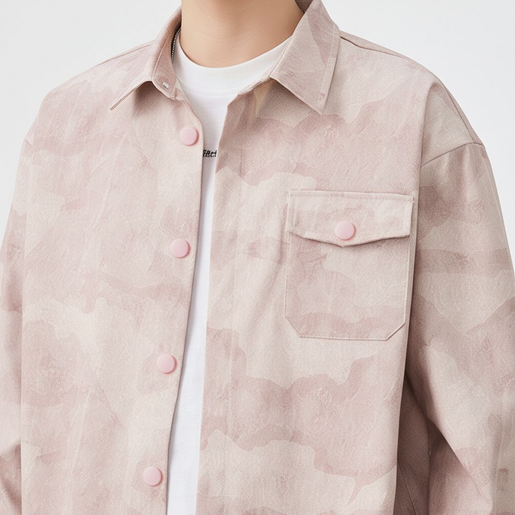 Azure Tonal Overshirt