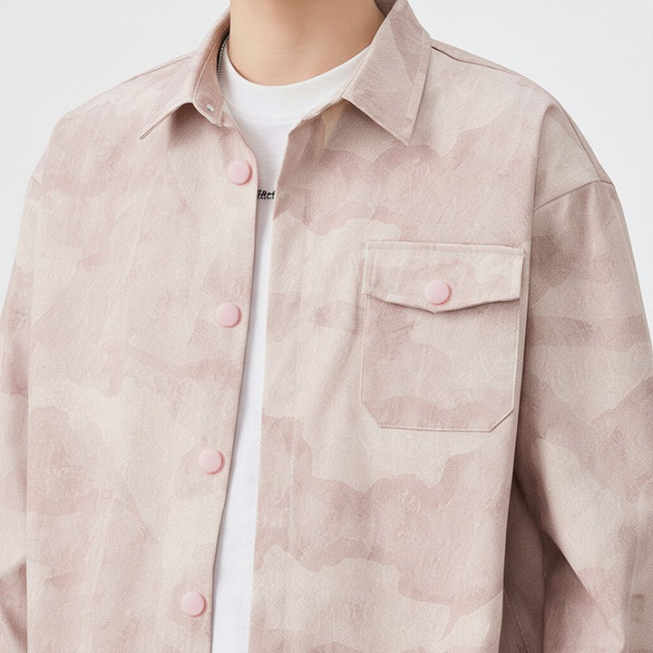 Azure Tonal Overshirt