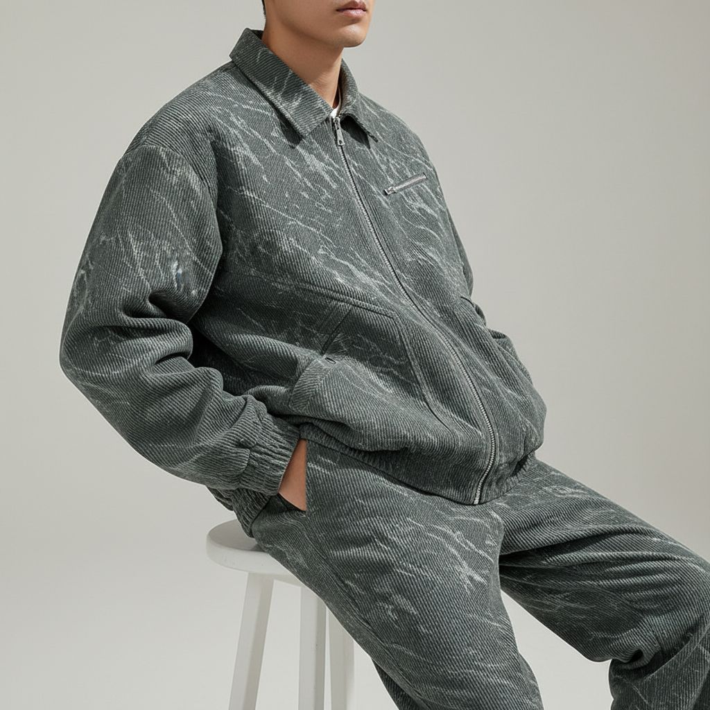 Marbled Corduroy Jacket