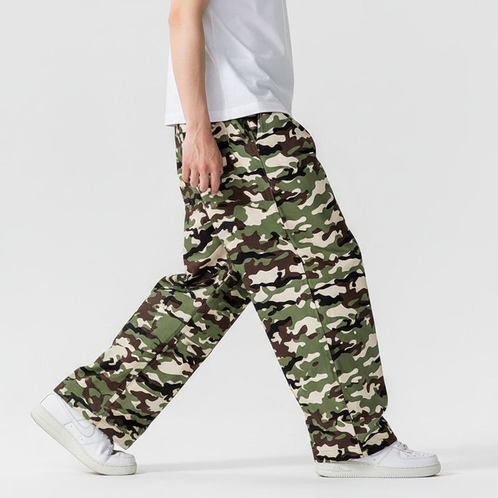 Camo-X Wide Leg Trousers
