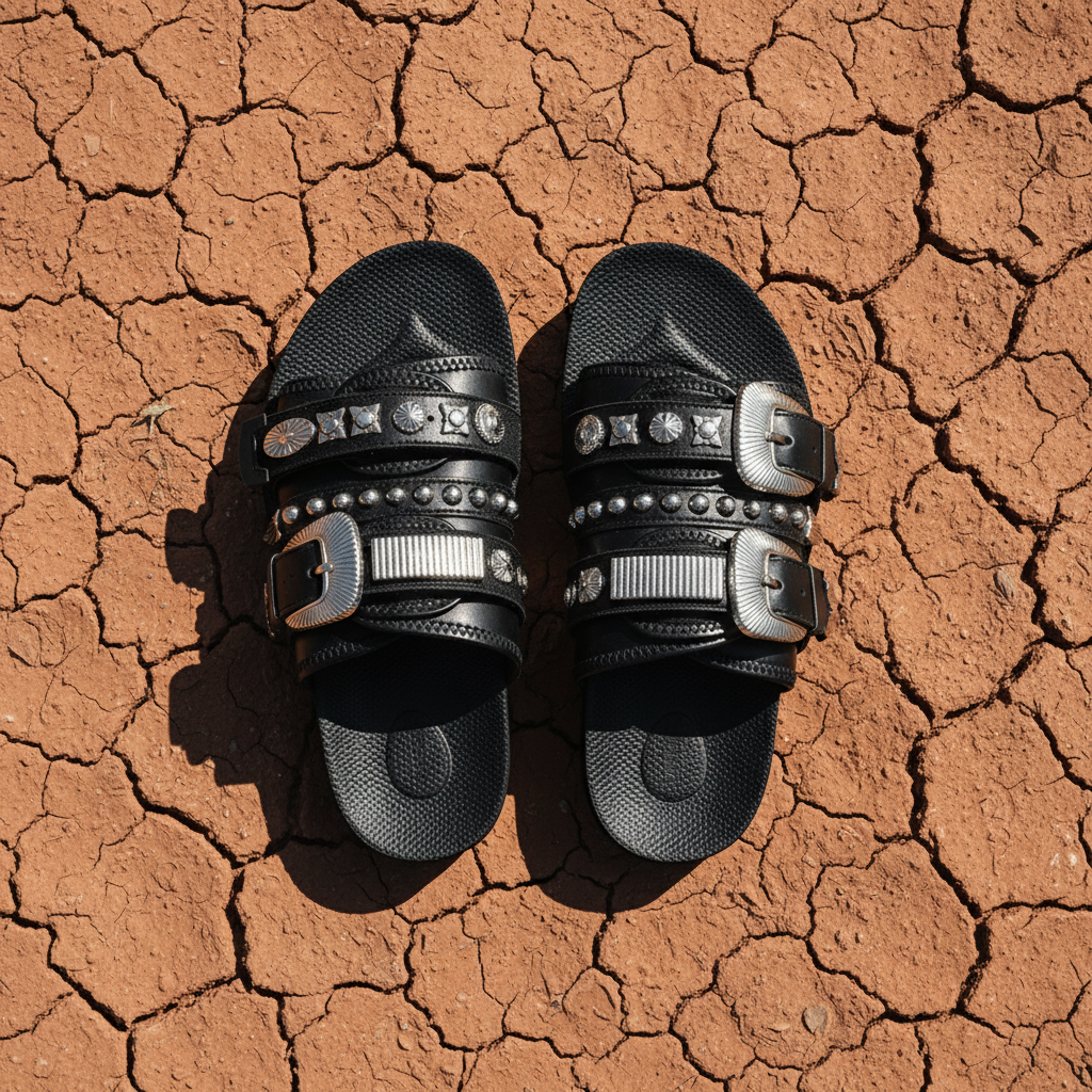 Harlow Silver Slides
