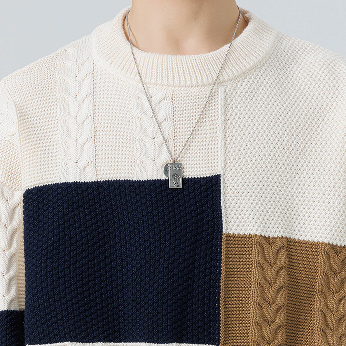 Oaklyn Chunky Patch Sweater