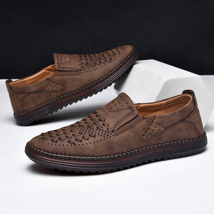 Vinci Hand-Stitched Slip-On