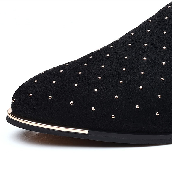 Tiger Majesty Velvet Loafers