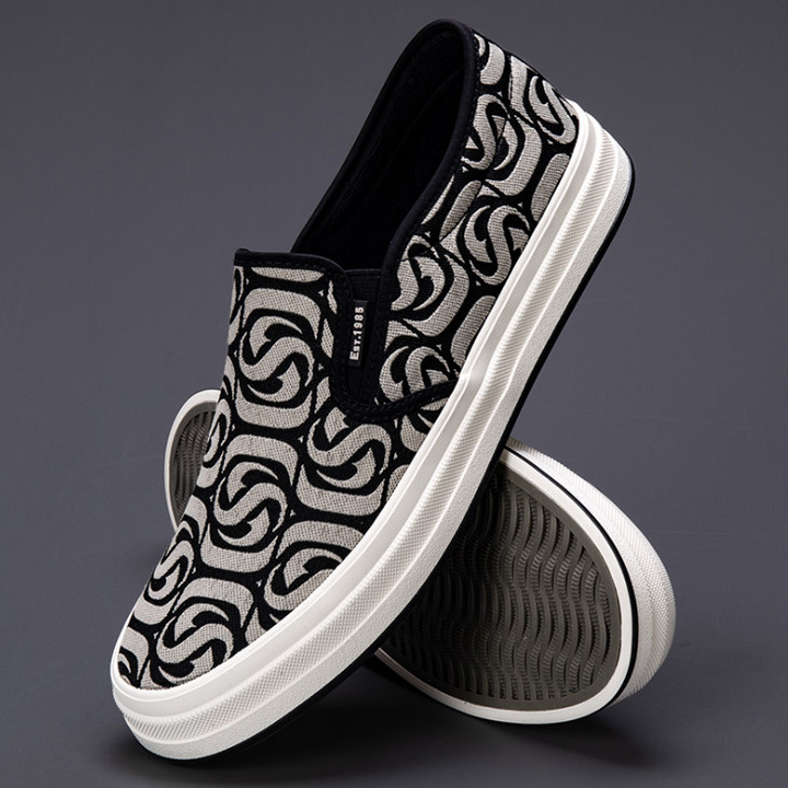 Romano Monogram Slip-On
