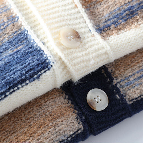 Terra Marble Striped Cardigan