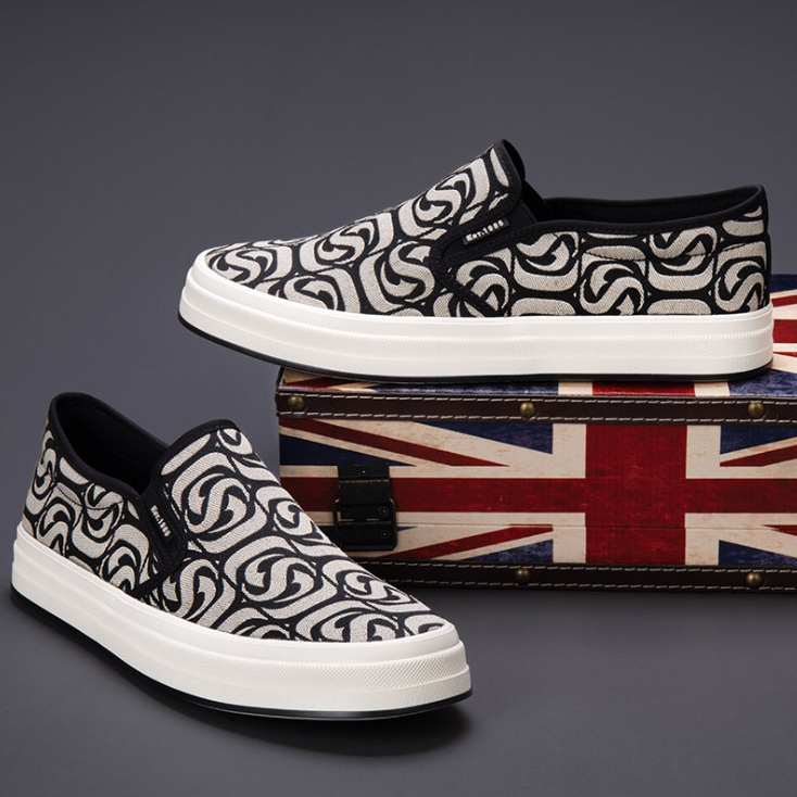 Romano Monogram Slip-On
