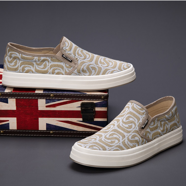 Romano Monogram Slip-On