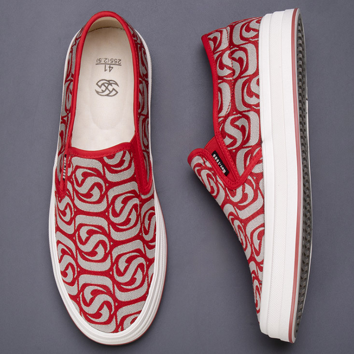 Romano Monogram Slip-On
