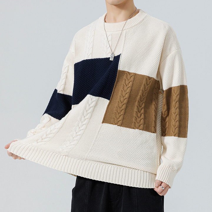 Oaklyn Chunky Patch Sweater