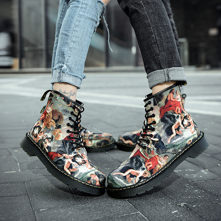 Renaissance Lace-up Boots