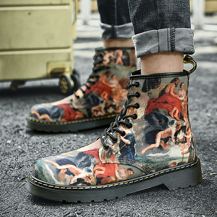 Renaissance Lace-up Boots