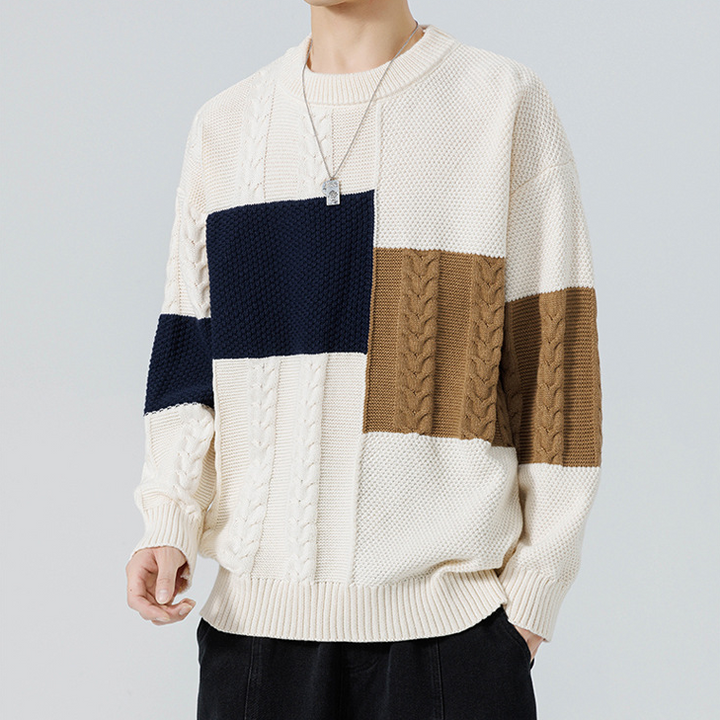 Oaklyn Chunky Patch Sweater