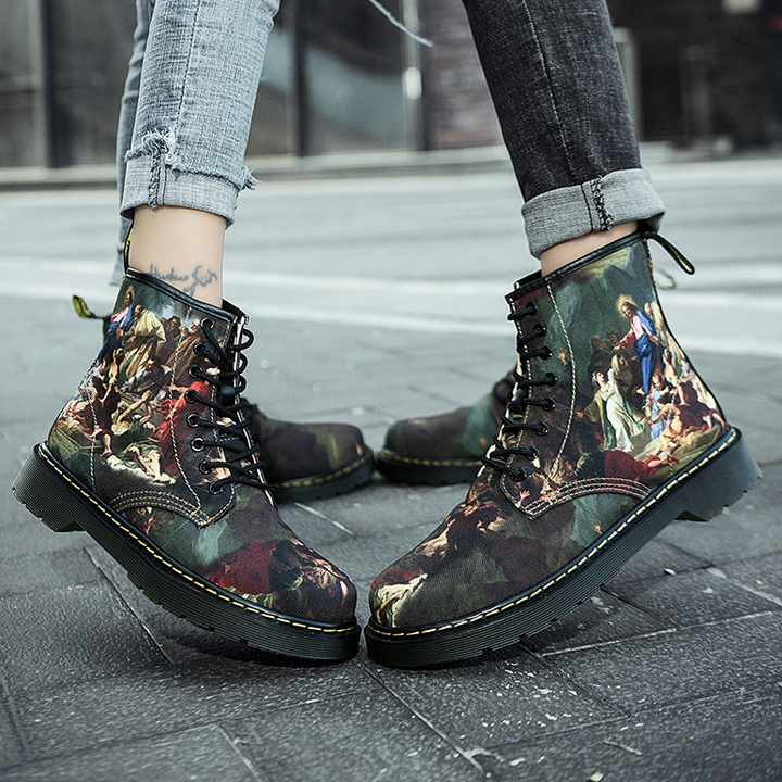 Renaissance Lace-up Boots