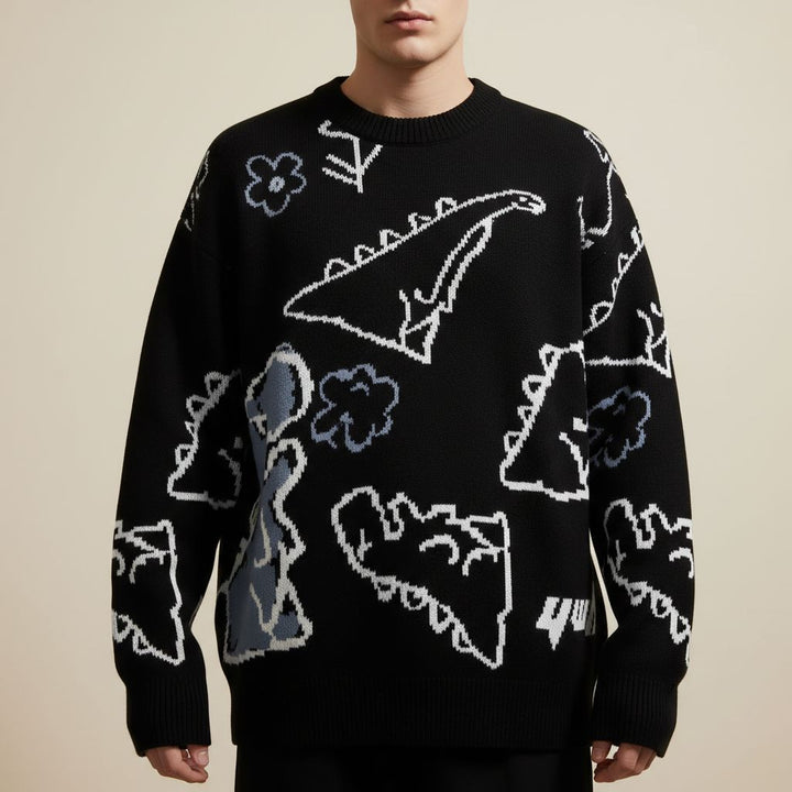 Raptor Sketch Crewneck
