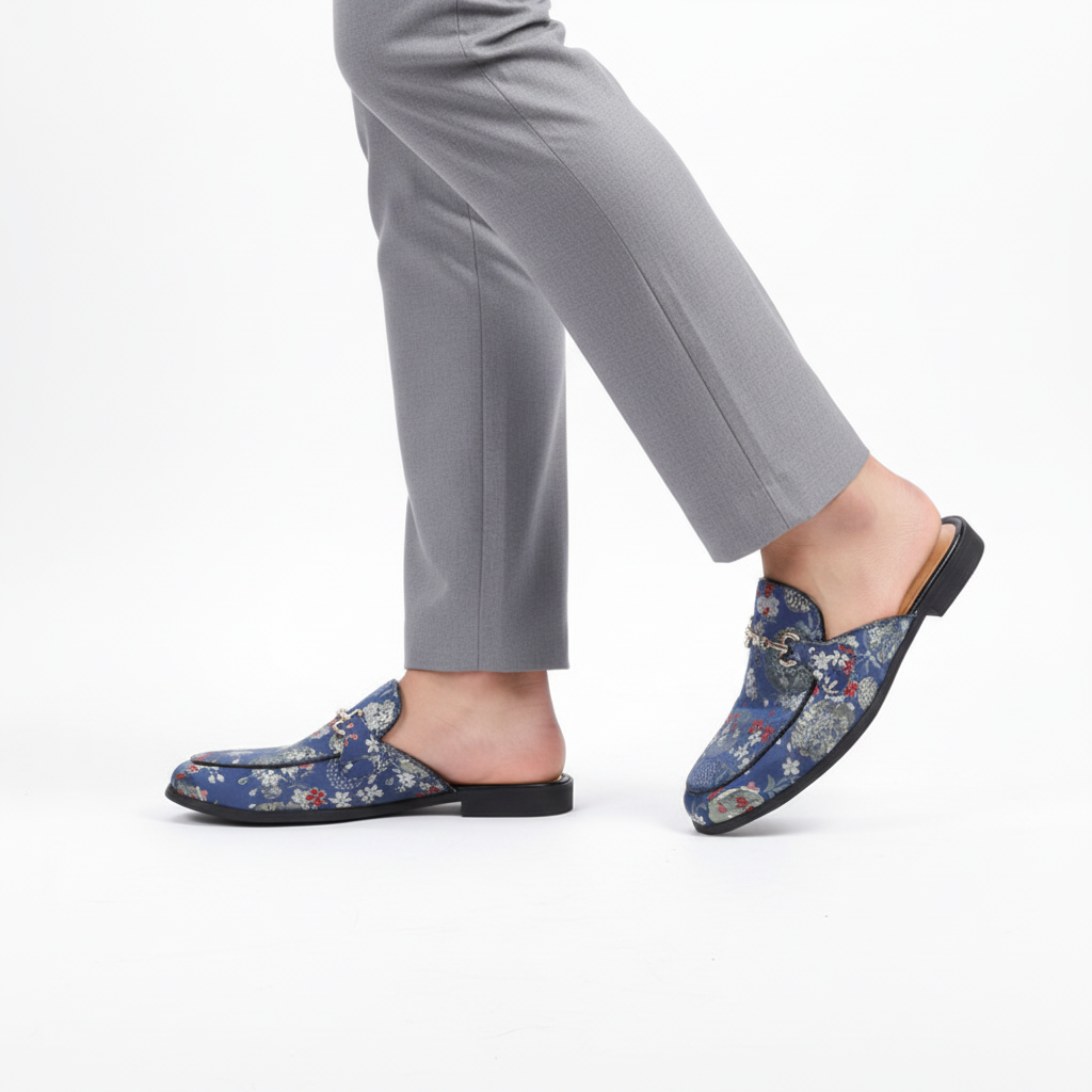 Medici Cherry Blossom Mules
