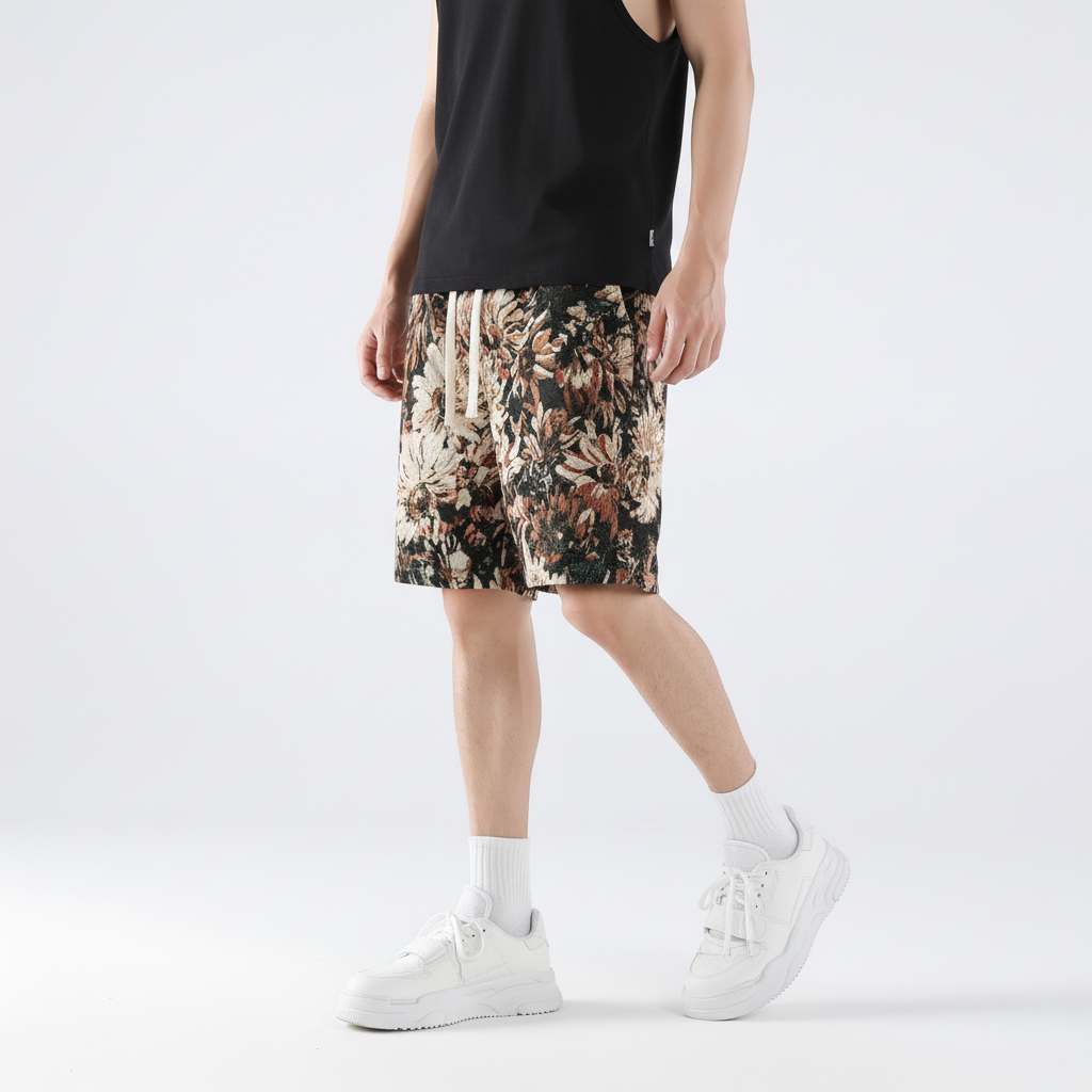 Barocco Dutch Floral Shorts