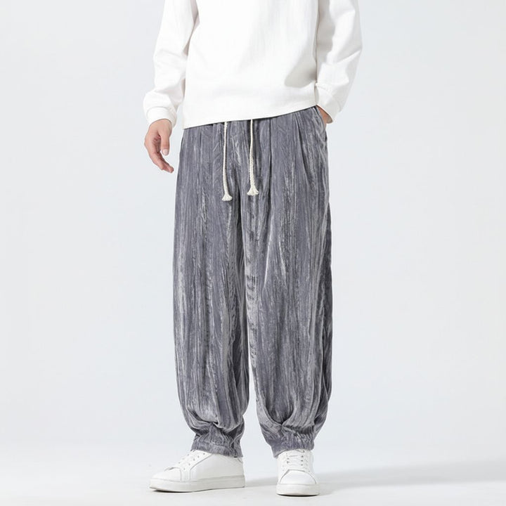 Velour Velvet Harem Pants