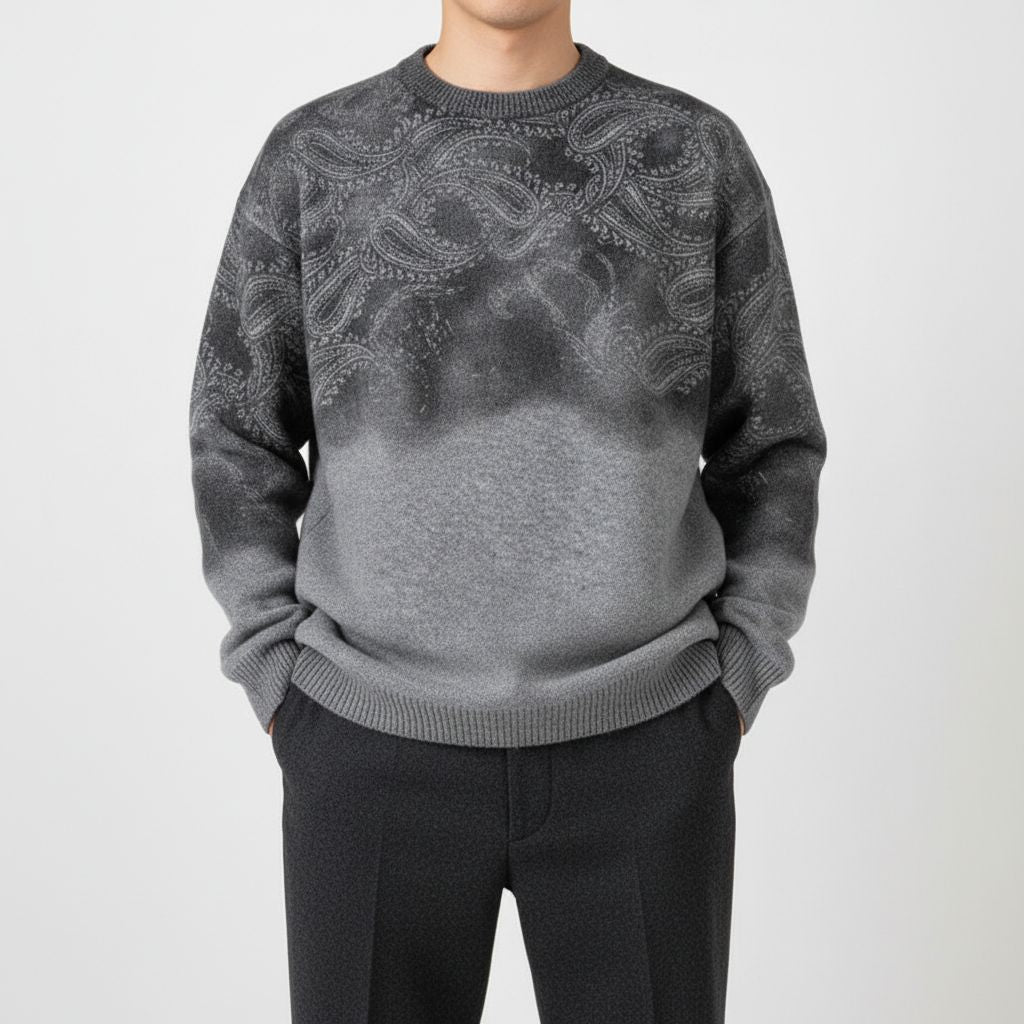 Inkline Paisley Crewneck