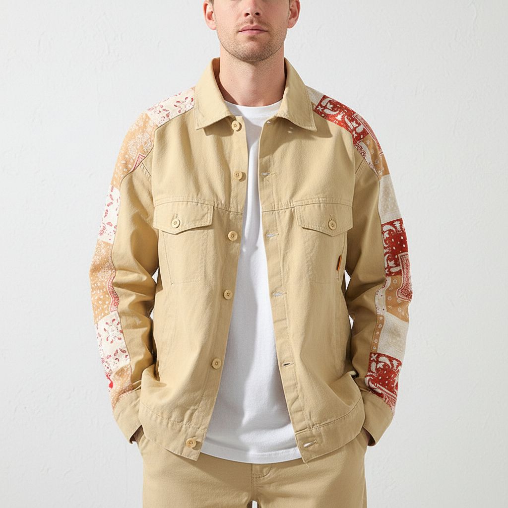 Alder Paisley Utility Jacket
