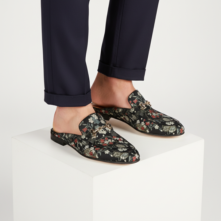 Medici Cherry Blossom Mules