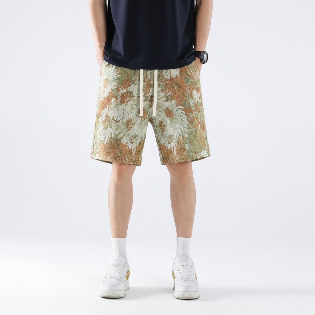 Barocco Dutch Floral Shorts