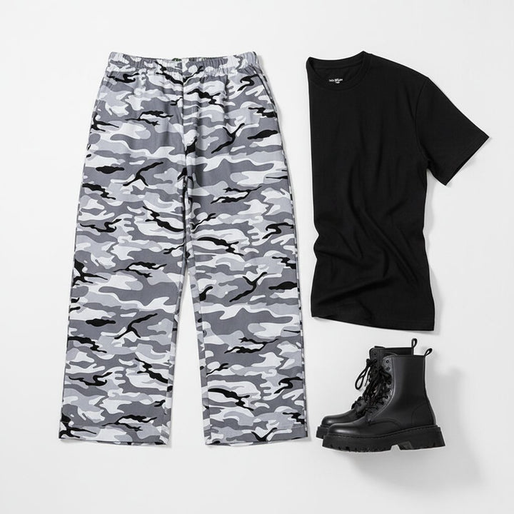 Camo-X Wide Leg Trousers