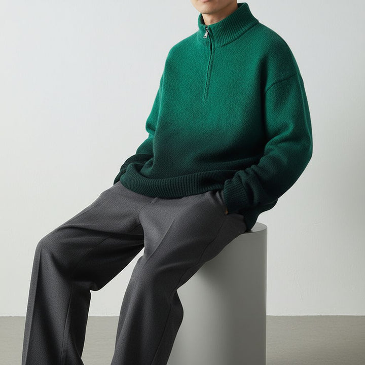 Aurore Quarter-Zip Knit