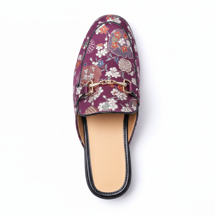 Medici Cherry Blossom Mules