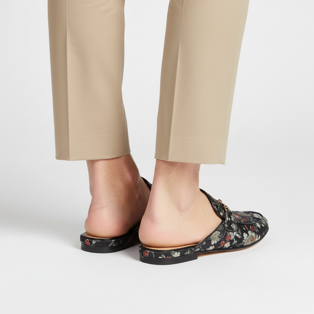 Medici Cherry Blossom Mules