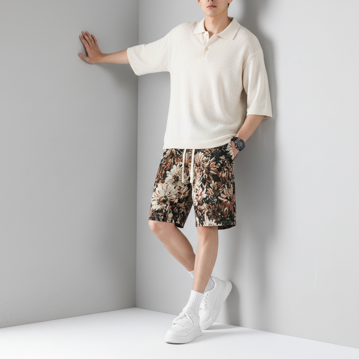 Barocco Dutch Floral Shorts