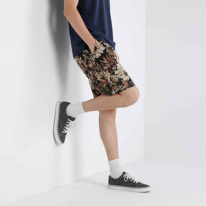 Barocco Dutch Floral Shorts