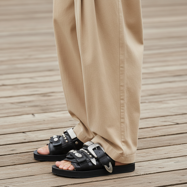 Harlow Silver Slides